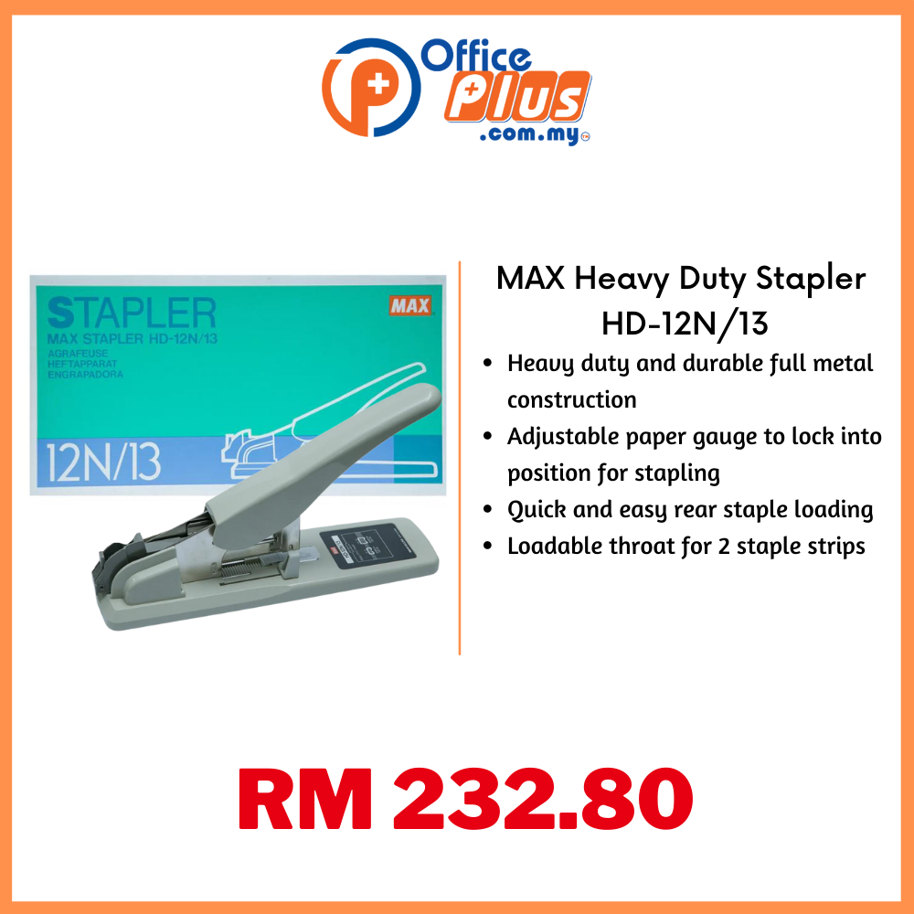 MAX Stapler HD-12N/24 HEAVY DUTY STAPLER