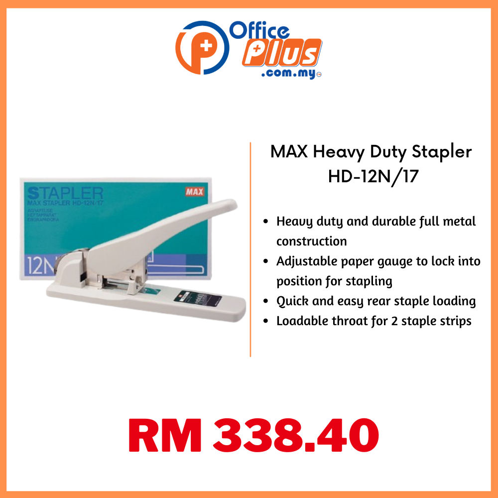 MAX Stapler HD-12N/24 HEAVY DUTY STAPLER