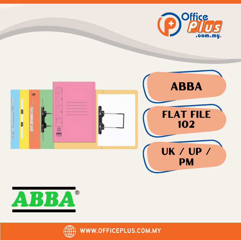 ABBA Flat File 102 Series (420gsm) - OfficePlus