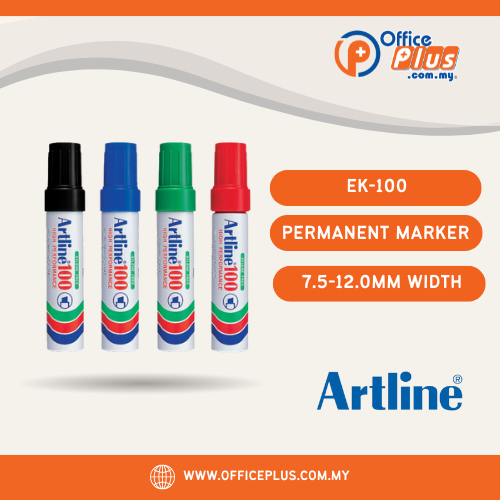 Artline 100 Marker Pen Permanent EK-100