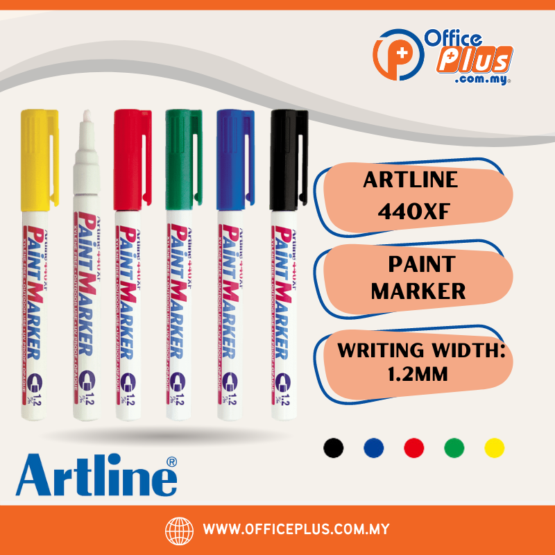 Artline 1.2mm Paint Marker 440XF - OfficePlus