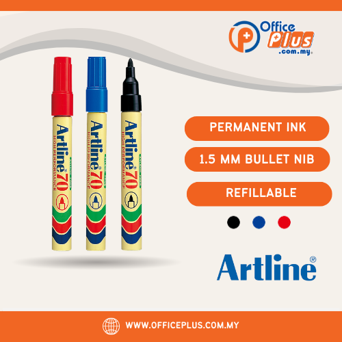 Artline 70 Marker Pen Permanent EK-70