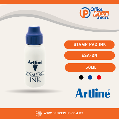 Artline Stamp Pad Refill Ink 50ml ESA-2N