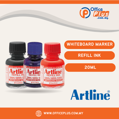 Artline Whiteboard Marker Pen Refill Ink ESK-50A 20ml