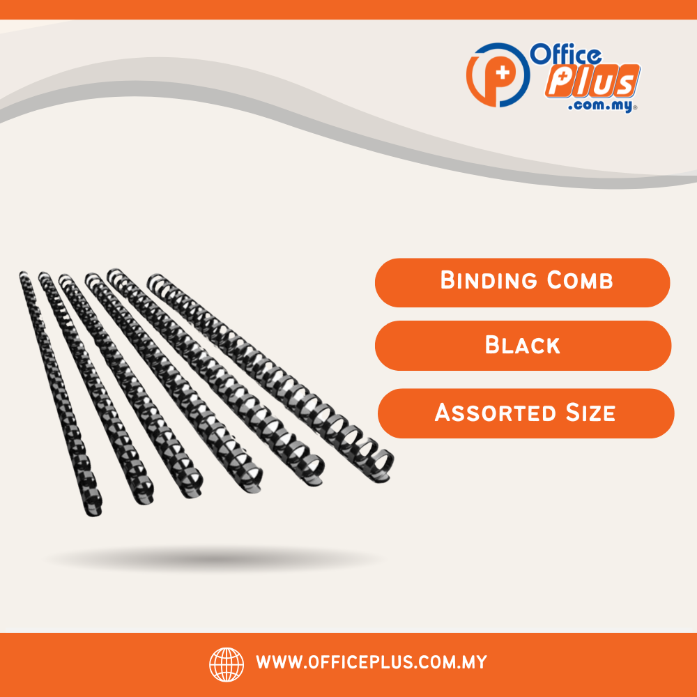 Binding Comb Black