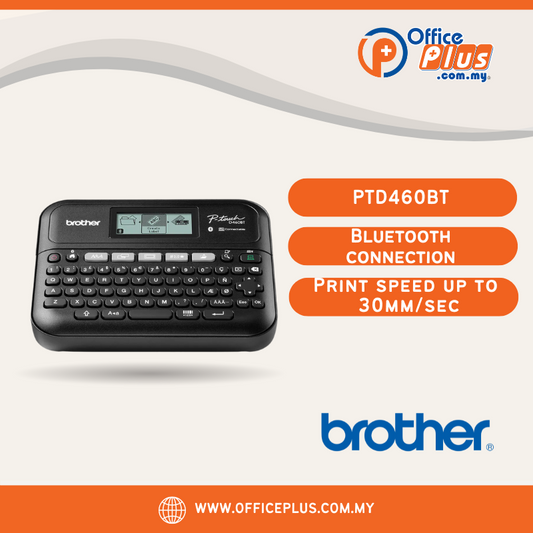 Brother Desktop Bluetooth and PC Connectable PT-D460BT Label Printer