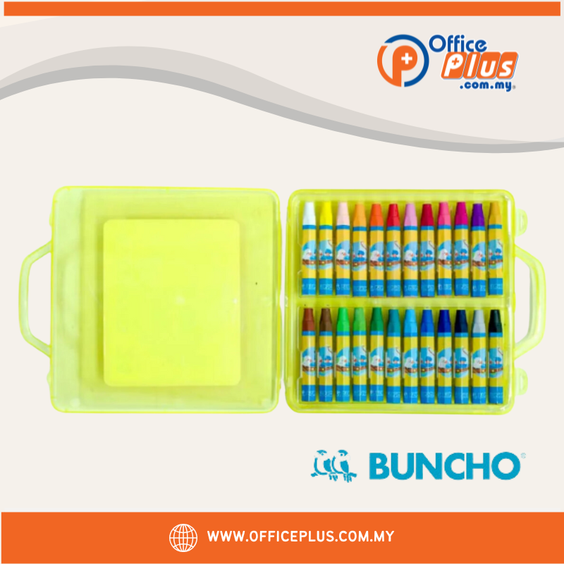 Buncho Gabang Oil Pastel 24 Colors