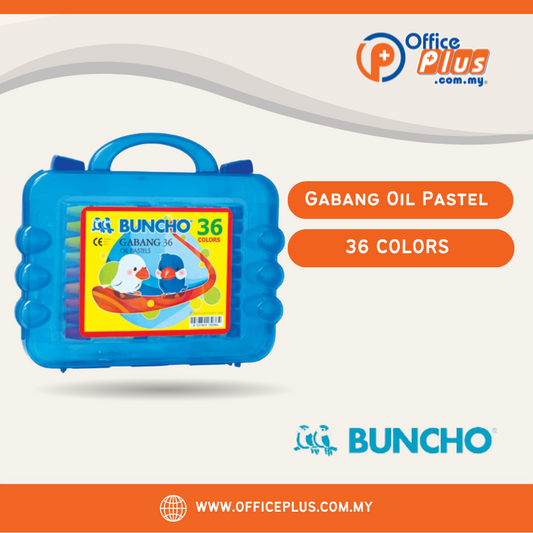 Buncho Gabang Oil Pastel 36 Colors