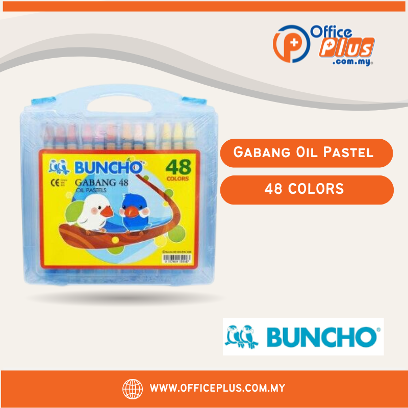 Buncho Gabang Oil Pastel 48 Colors