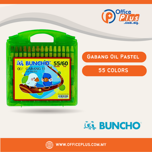 Buncho Gabang Oil Pastel 55 Colors