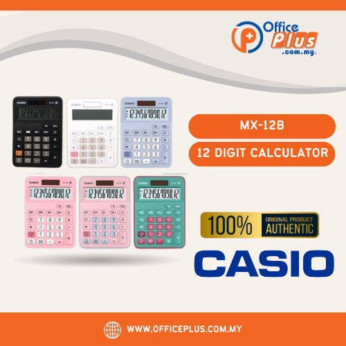 Casio Calculator 12 Digit MX-12B Limited Time Promo