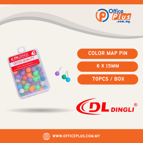 DingLi Color Map Pin 1070