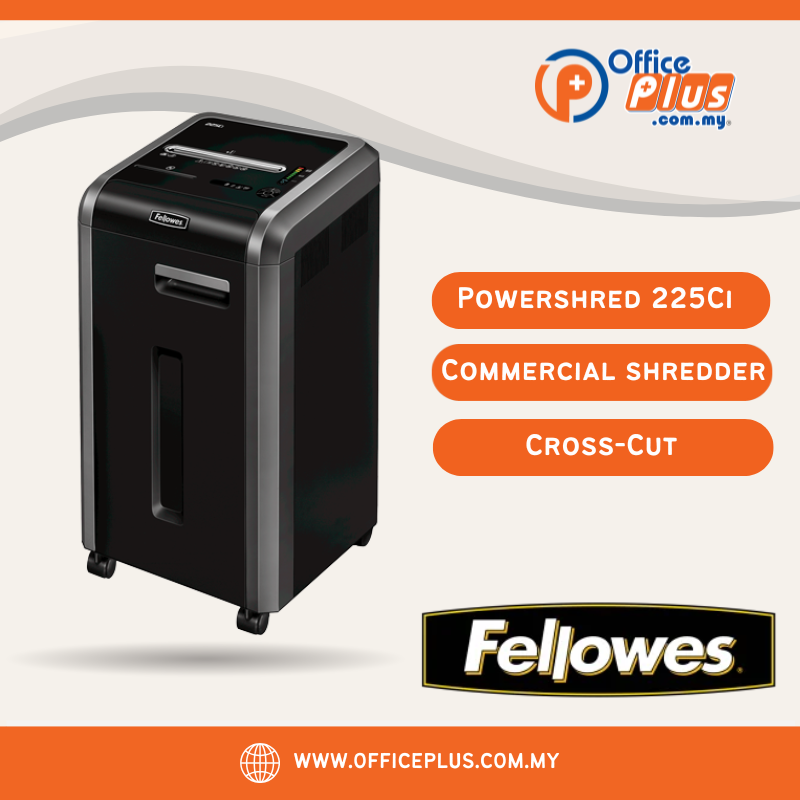 FELLOWES Powershred 225Ci Cross-Cut Shredder