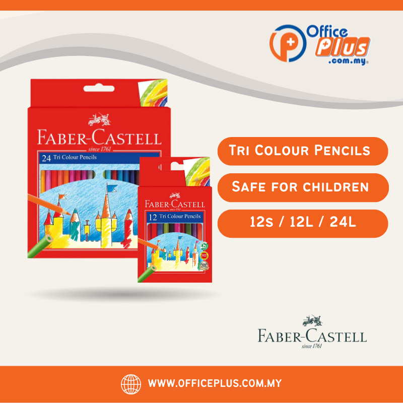 Faber-Castell Tri Colour Pencils