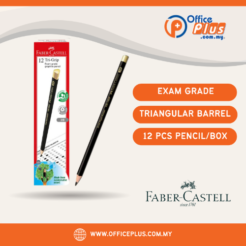 Faber Castell 2B Tri-Grip Pencil - 12 Pencil/Box