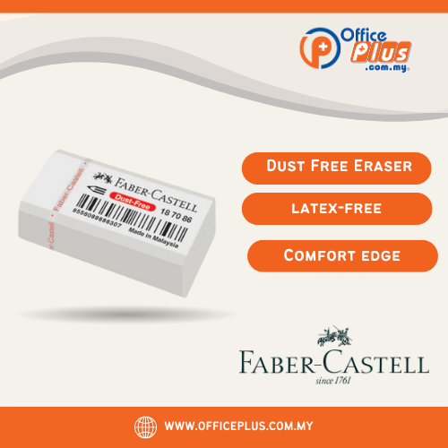 Faber Castell Dust Free Eraser | Pemadam Pensel (187086)