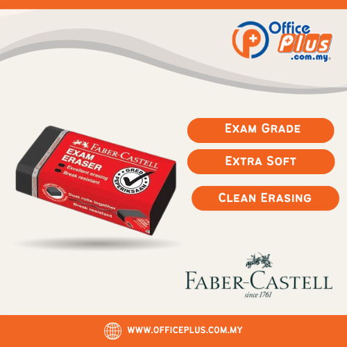 Faber Castell Exam Eraser | Pemadam Pensel (187134)