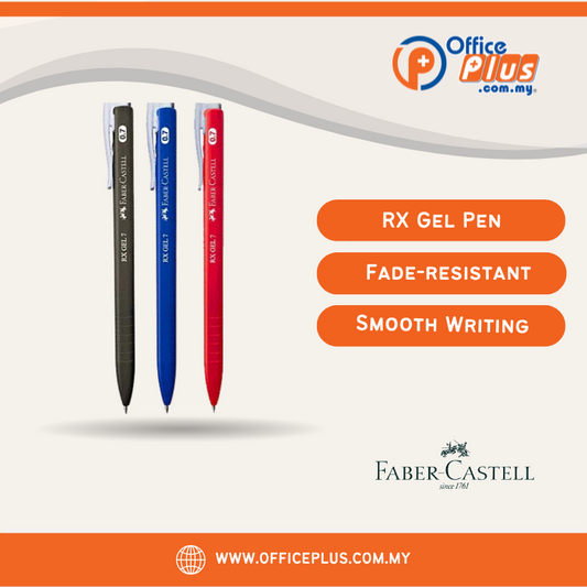 Faber Castell RX Gel Pen 0.5/0.7mm