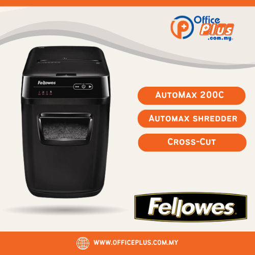 Fellowes AutoMax 200C Automatic Cross-Cut Shredder