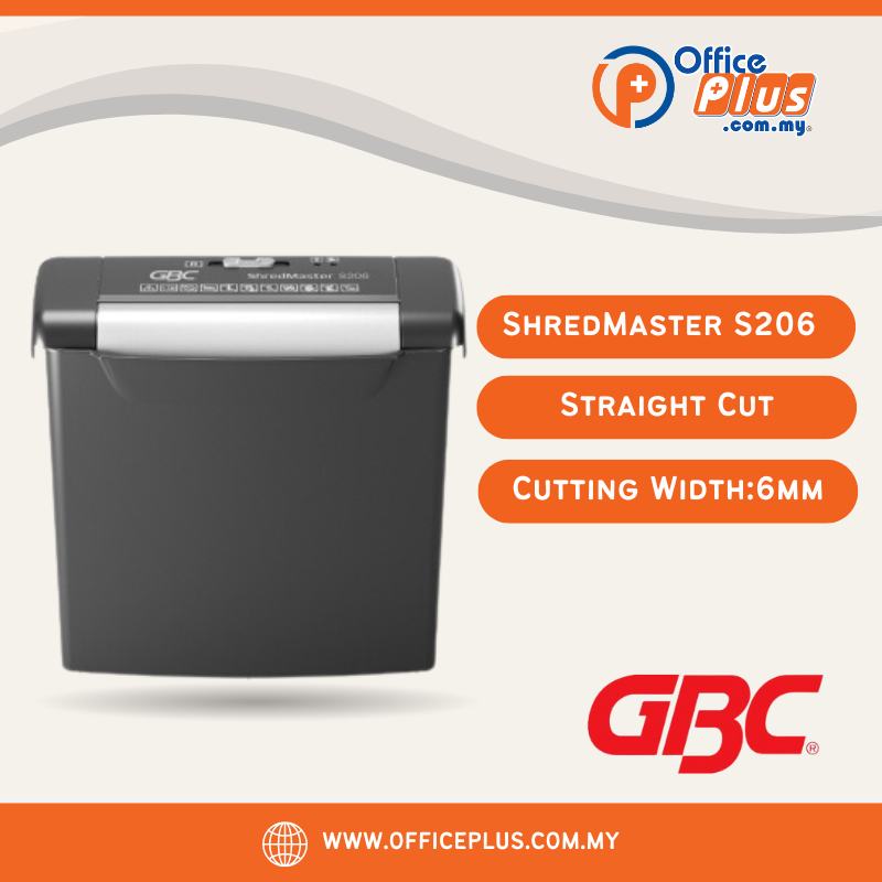 GBC Paper Shredder ShredMaster S206