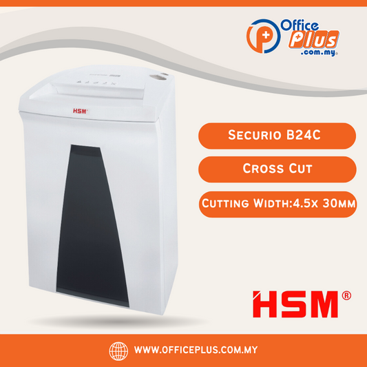 (PRE-ORDER) HSM Paper Shredder Securio B24C