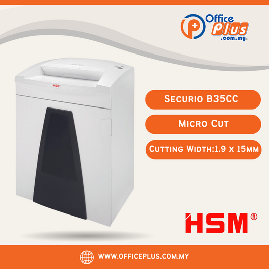 (PRE-ORDER) HSM Paper Shredder Securio B35CC