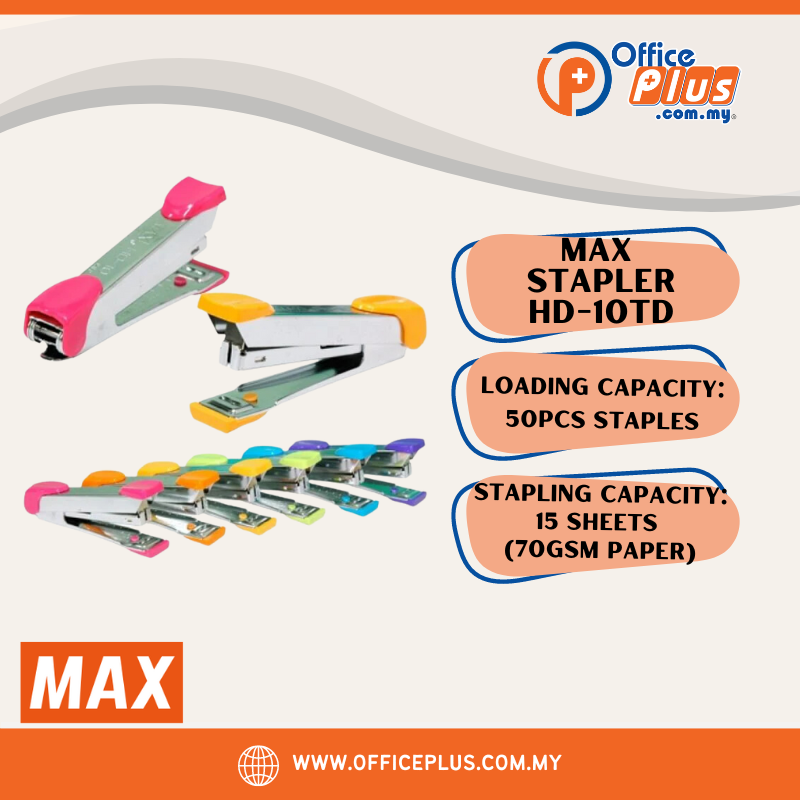 Max Stapler HD-10TD - OfficePlus