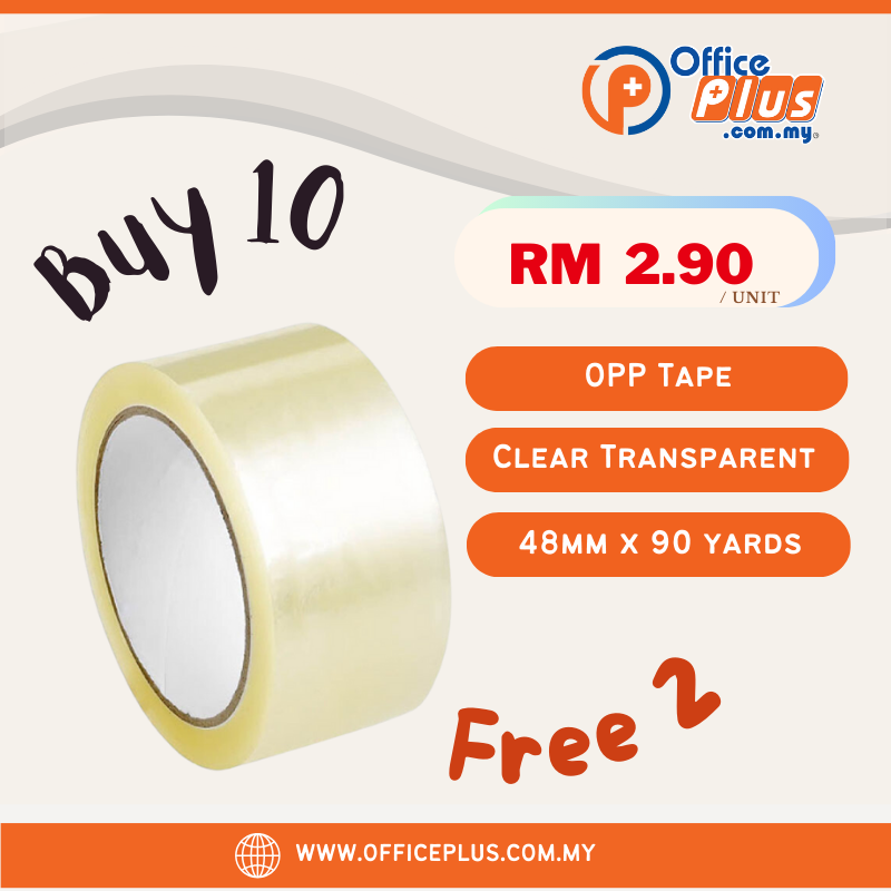 OPP Tape Clear Transparent Tape