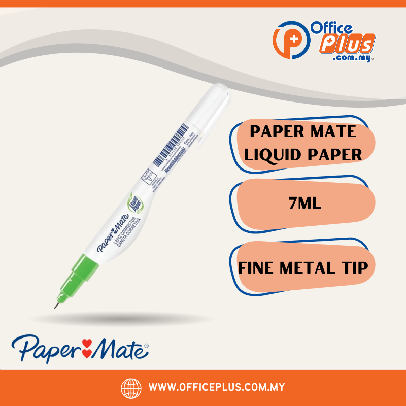 Papermate Liquid Paper Correction Pen 7ml