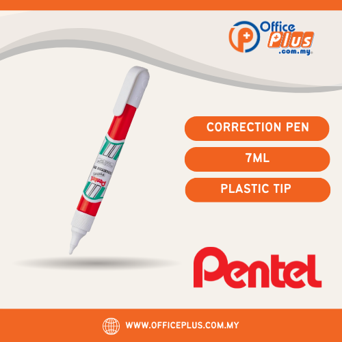 Pentel Plastic Tip Correction Pen (7ml)