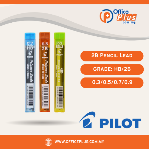 Pilot 2B Pencil Leads