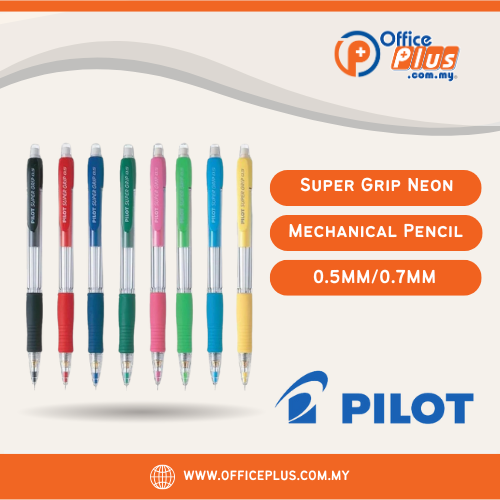 Pilot Super Grip Neon Mechanical Pencil