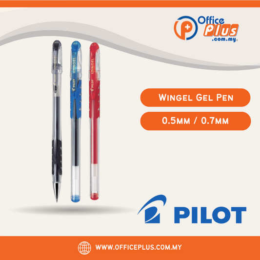 Pilot Wingel Gel Pen 0.5mm / 0.7mm