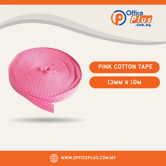 Pink Cotton Tape | Tali Merah Jambu