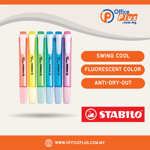 Stabilo Swing Cool Fluorescent Highlighter