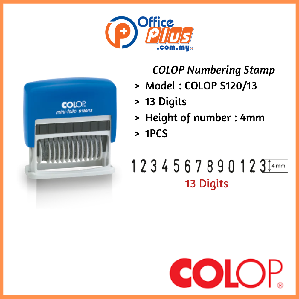 COLOP Numbering Stamp - OfficePlus