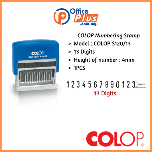 COLOP Numbering Stamp - OfficePlus