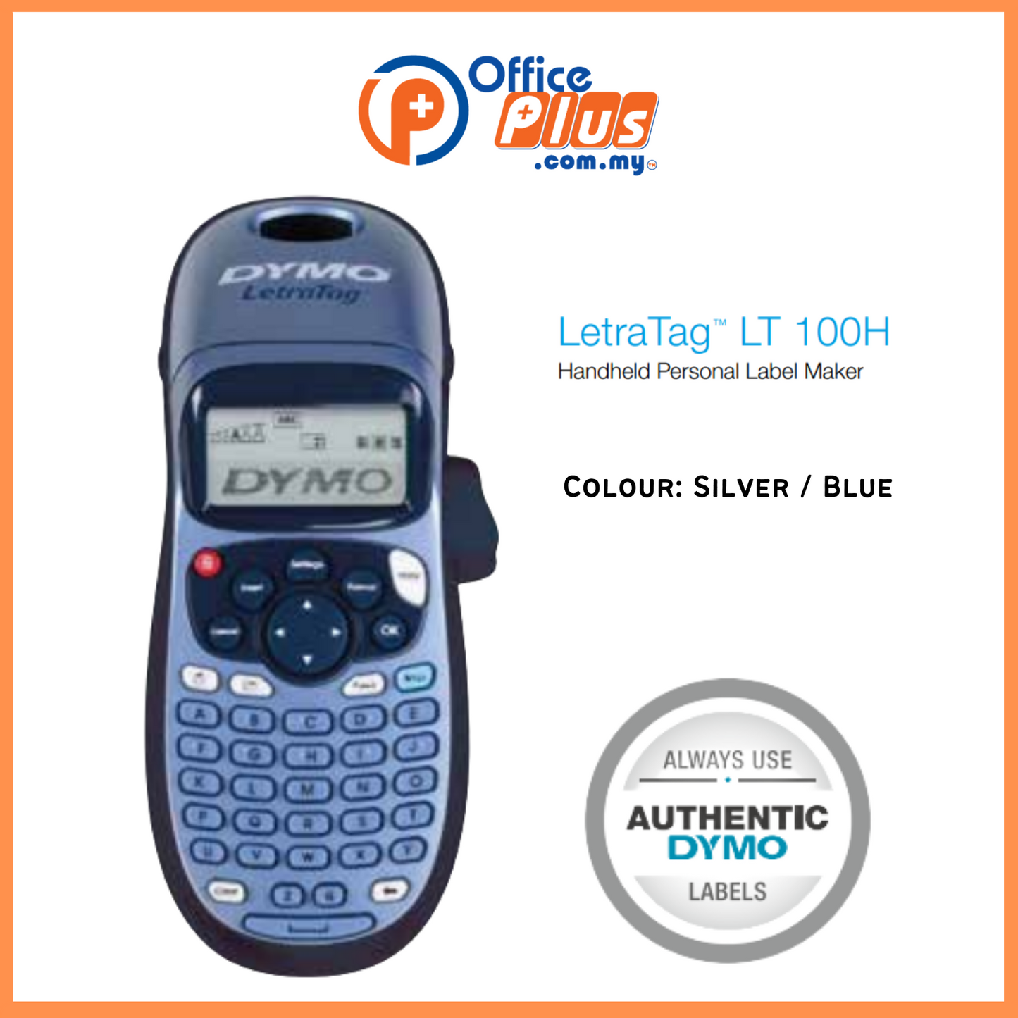 Dymo LetraTag 100H Handheld Labeller - Blue