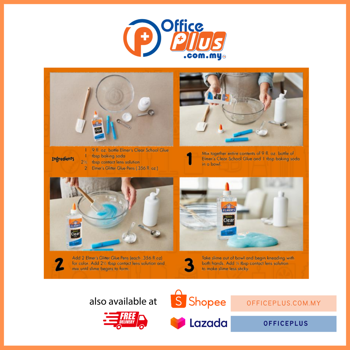 Elmer's Everyday Slime Starter Kit - OfficePlus