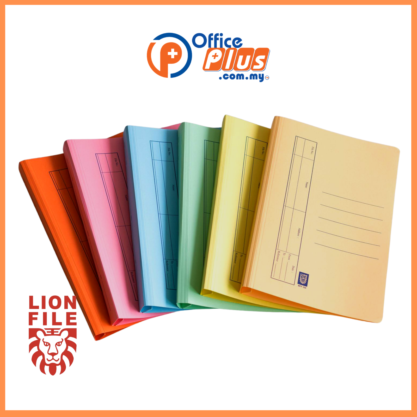 Lion Flat File Manila 420 Series (400gsm) - OfficePlus