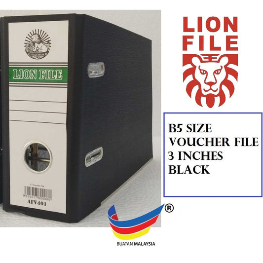 Lion 3" Voucher File - OfficePlus