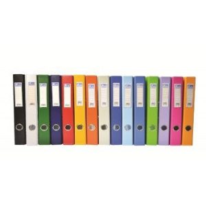 EMI 2" PVC Arch File (A4) - Mix Colour / 1 box (25 pcs) - OfficePlus