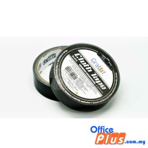 Grabbit Cloth Tape 24mm x 5 yards - 2 rolls/pack (RM 1.80 - RM 2.20/pc) - OfficePlus