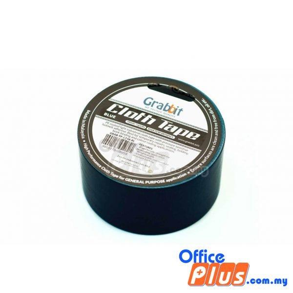 32.-Bloth-Tape-48mm-Blue-600x599_80b051a5-c6b6-403d-a1aa-fd2b1558211a Grabbit Cloth Tape 48mm x 5 yards (RM 1.80 - RM 2.20/pc) - OfficePlus