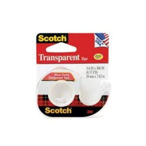 3M 157S TRANS TAPE 19MM x 7.62M - OfficePlus