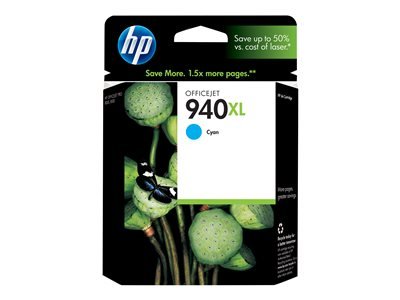 940-xl-cyan HP 940XL Cyan Officejet Ink Cartridge - OfficePlus