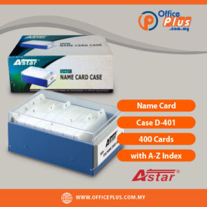 Astar D-401 400 card name card case with A-Z index - OfficePlus Wholesale / Bulk Price Office Supplies (Name Badges & Holders)