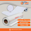 Azograph Plain Linen Mounted Paper 594mm X 25M - Anti 2" Core - OfficePlus Malaysia Online B2B Office Supplies (Linen Paper)