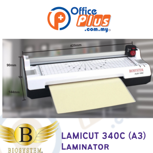 BIOSYSTEM Lamicut 340C A3 Laminator - OfficePlus