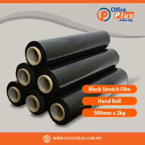 Black Stretch Film Hand Roll 500mm x 2kg Pallet Wrap - OfficePlus Malaysia Online B2B Office Supplies (Stretch Film)
